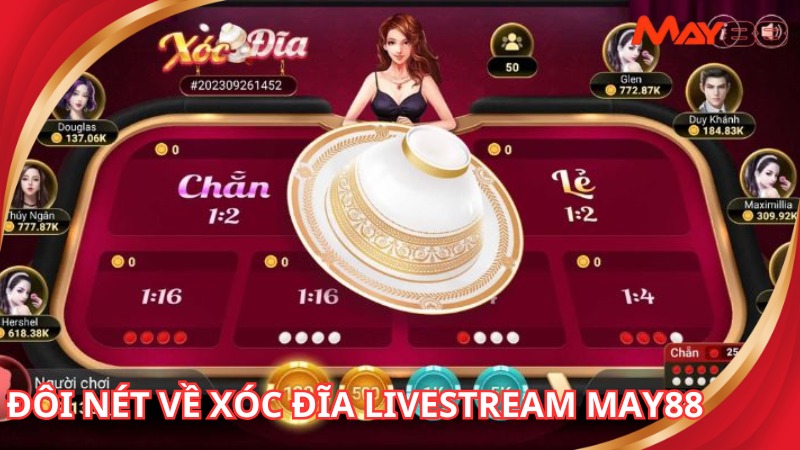 Đôi nét về siêu phẩm xóc đĩa livestream may88 với dàn dealer xinh đẹp